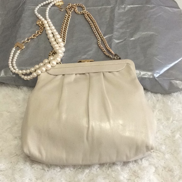 Vintage 1950s Leather Handbag - Picture 3 of 7